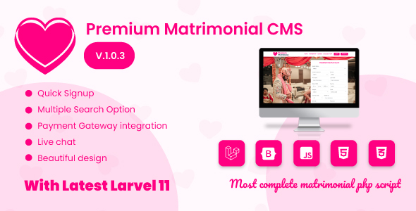Matrimonial Script | Responsive Matrimonial Script