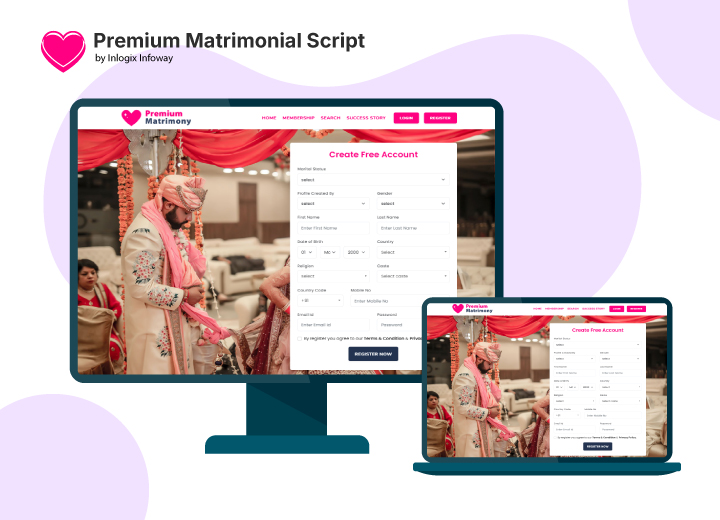 PHP Matrimonial Script - Premium 3